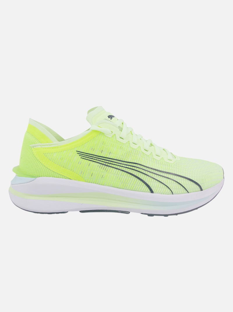 Chaussures running 'Puma' 'Electrify Nitro' Jaune - Kiabi