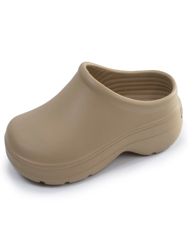 Chaussures Sabots pour le jardinage, ultra confortables Beige - Kiabi