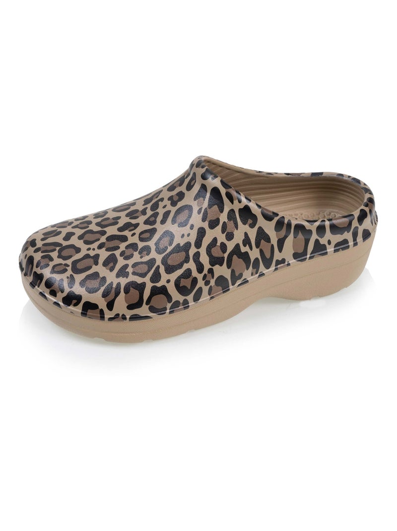 Chaussures Sabots pour le jardinage, ultra confortables Noir Marron - Kiabi