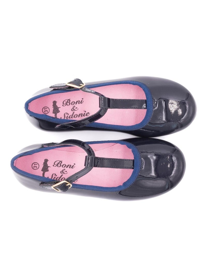 Chaussures Salomé Verni - Boni Aurore Bleu marine - Kiabi