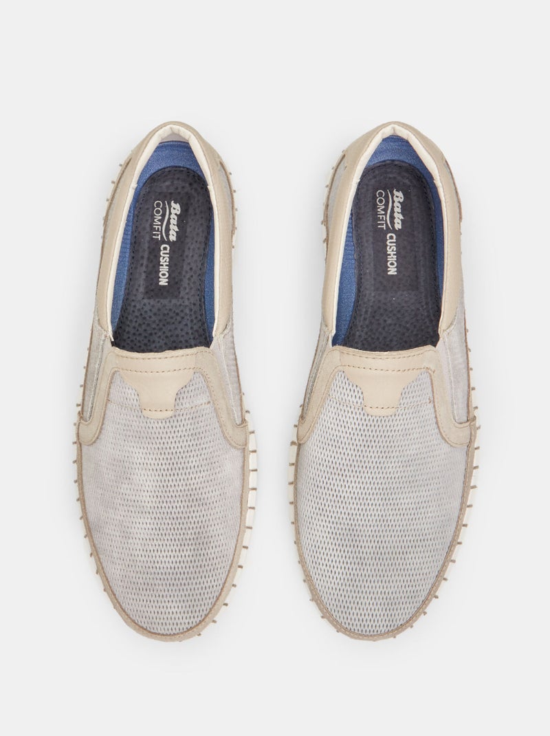 Chaussures sans lacets Comfit BATA Gris - Kiabi