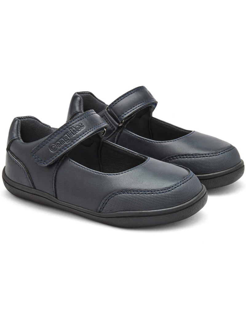 Chaussures scolaires conguitos barefoot goflex Bleu marine - Kiabi