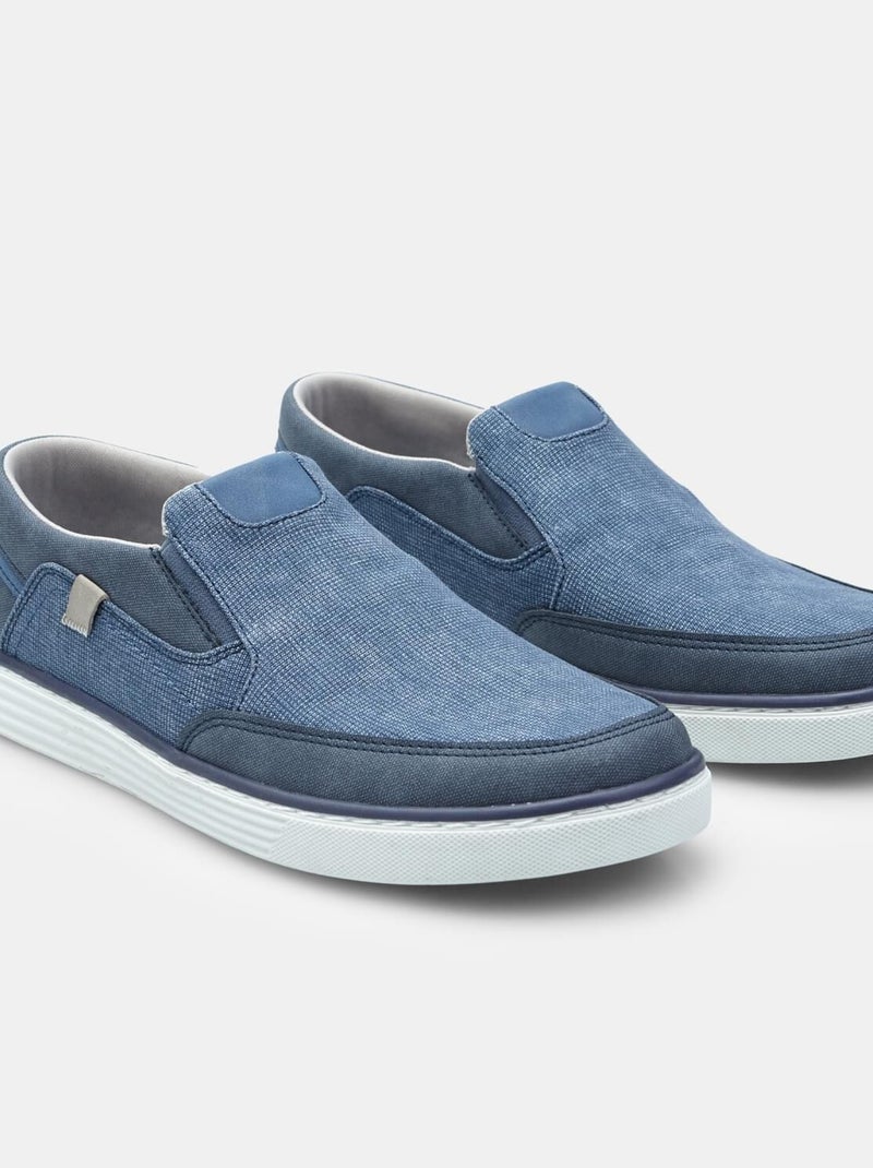 Chaussures slip-on comfortables BATA Bleu - Kiabi