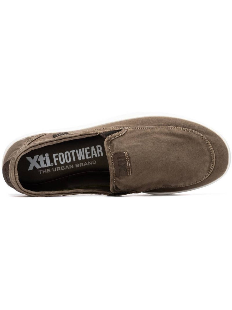 Chaussures slip-on pour homme Kaki - Kiabi