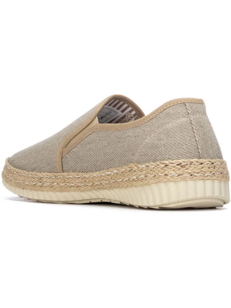 Chaussures slip-on pour homme Taupe - Kiabi
