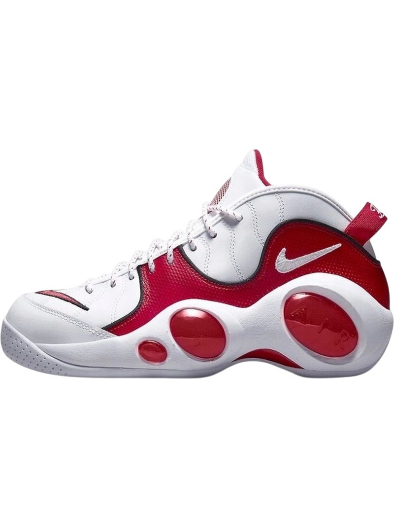 Chaussures style vol air zoom - nike Blanc/Rouge - Kiabi