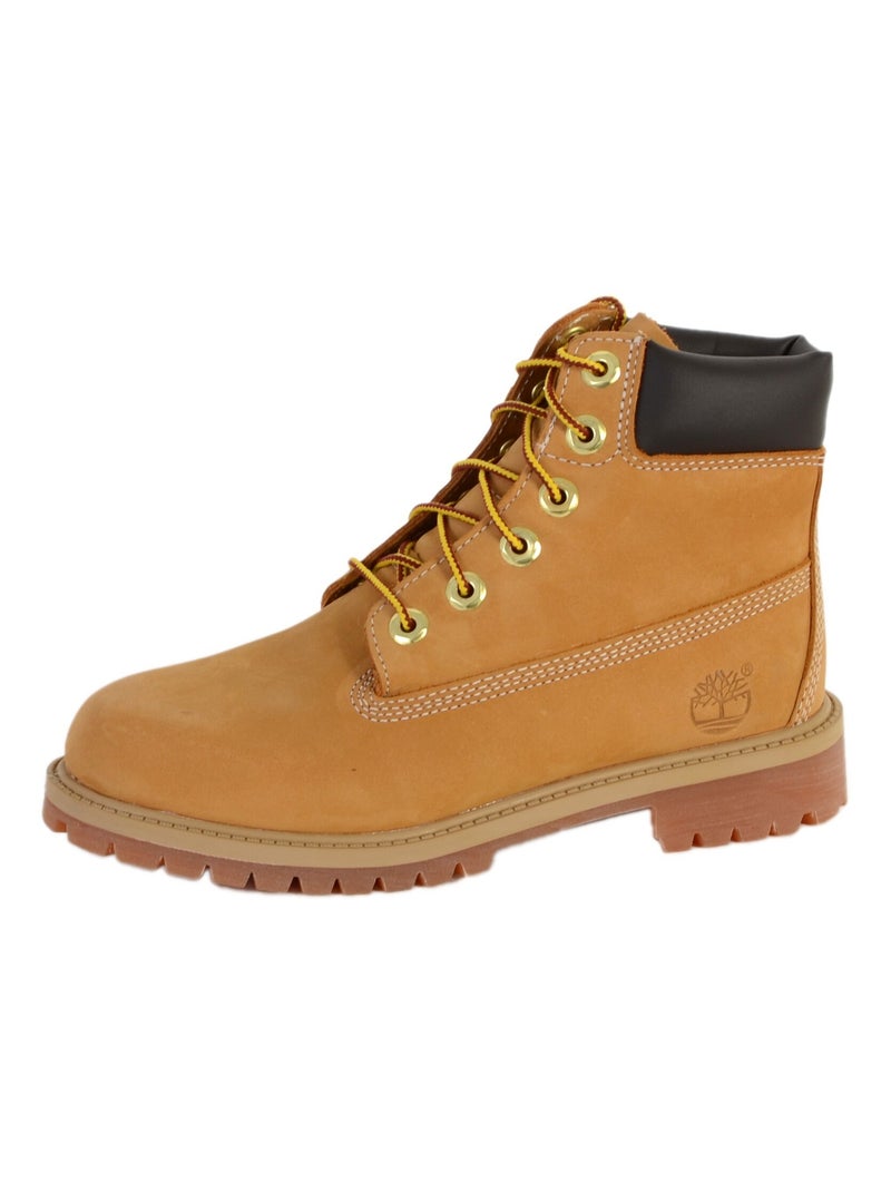 Chaussures Timberland 12909 6IN Prem Wheat Nubuc Yell Jaune - Kiabi