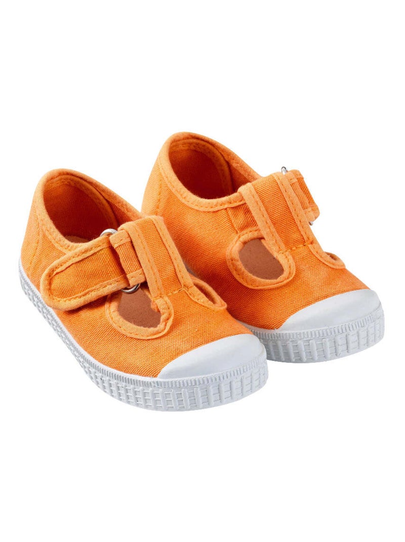 Chaussures toile enfant Helly Orange - Kiabi