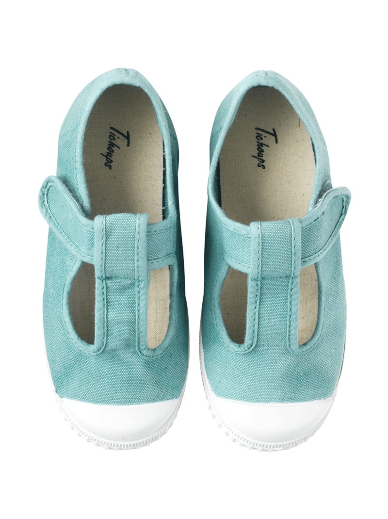 Chaussures toile enfant Helly Vert - Kiabi