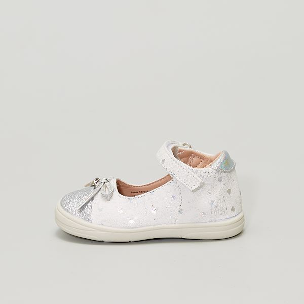 Chaussures Type Ballerines Bebe Fille Argent Kiabi 16 00