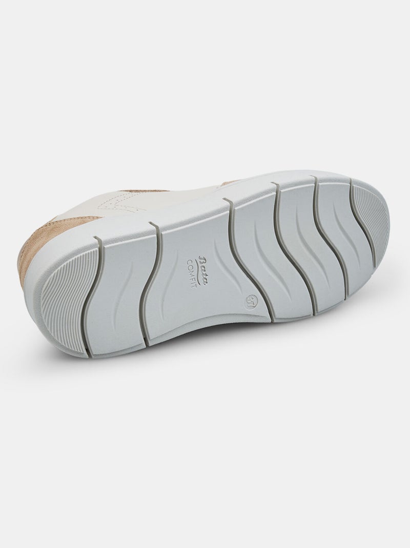 Chaussures Urban Casual  Bata à lacets Beige - Kiabi
