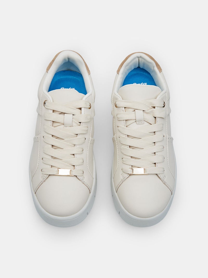 Chaussures Urban Casual  Bata à lacets Blanc - Kiabi