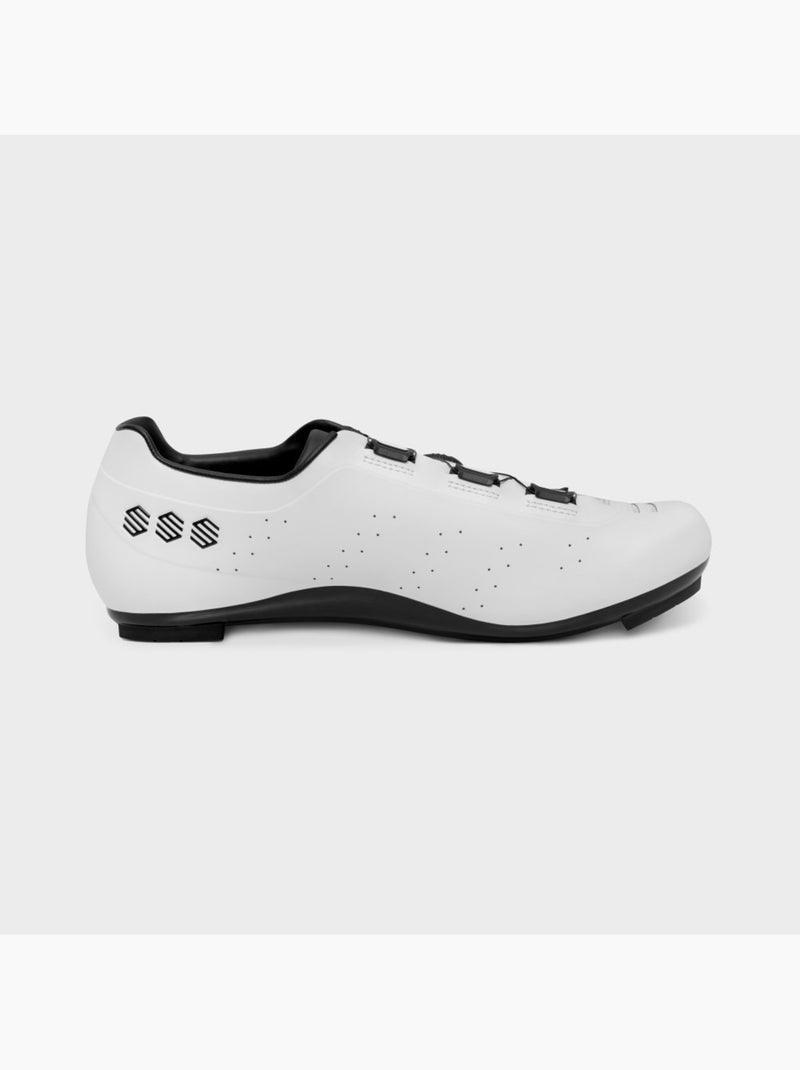 Chaussures vélo route cyclisme homme et femme infinity Blanc - Kiabi