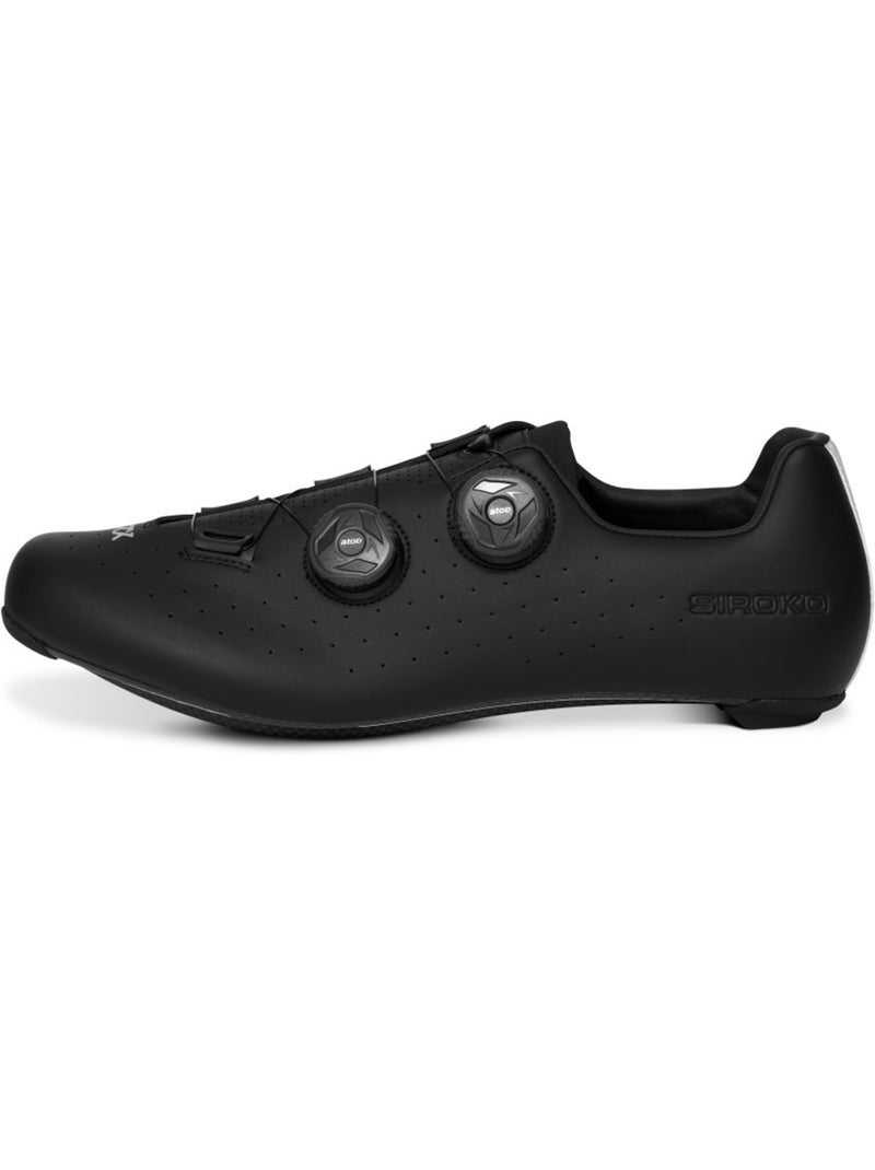 Chaussures vélo route cyclisme homme et femme okoris Noir - Kiabi