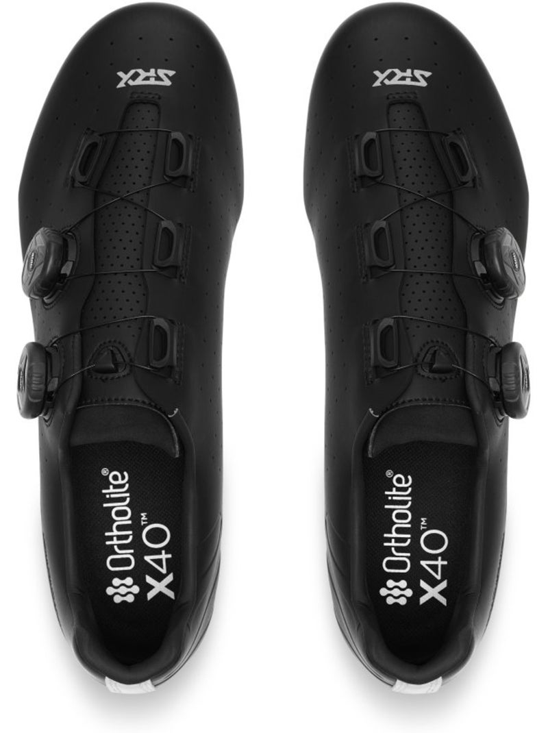 Chaussures vélo route cyclisme homme et femme okoris Noir - Kiabi