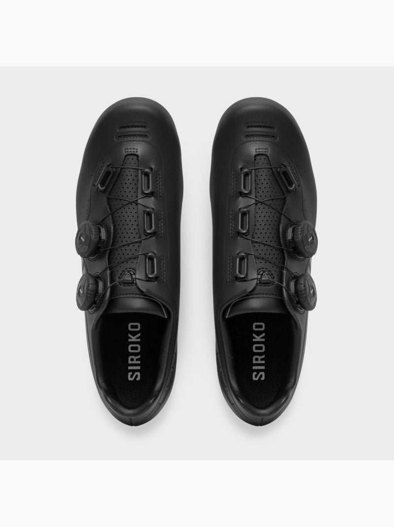 Chaussures vélo route cyclisme homme et femme revolve Noir - Kiabi