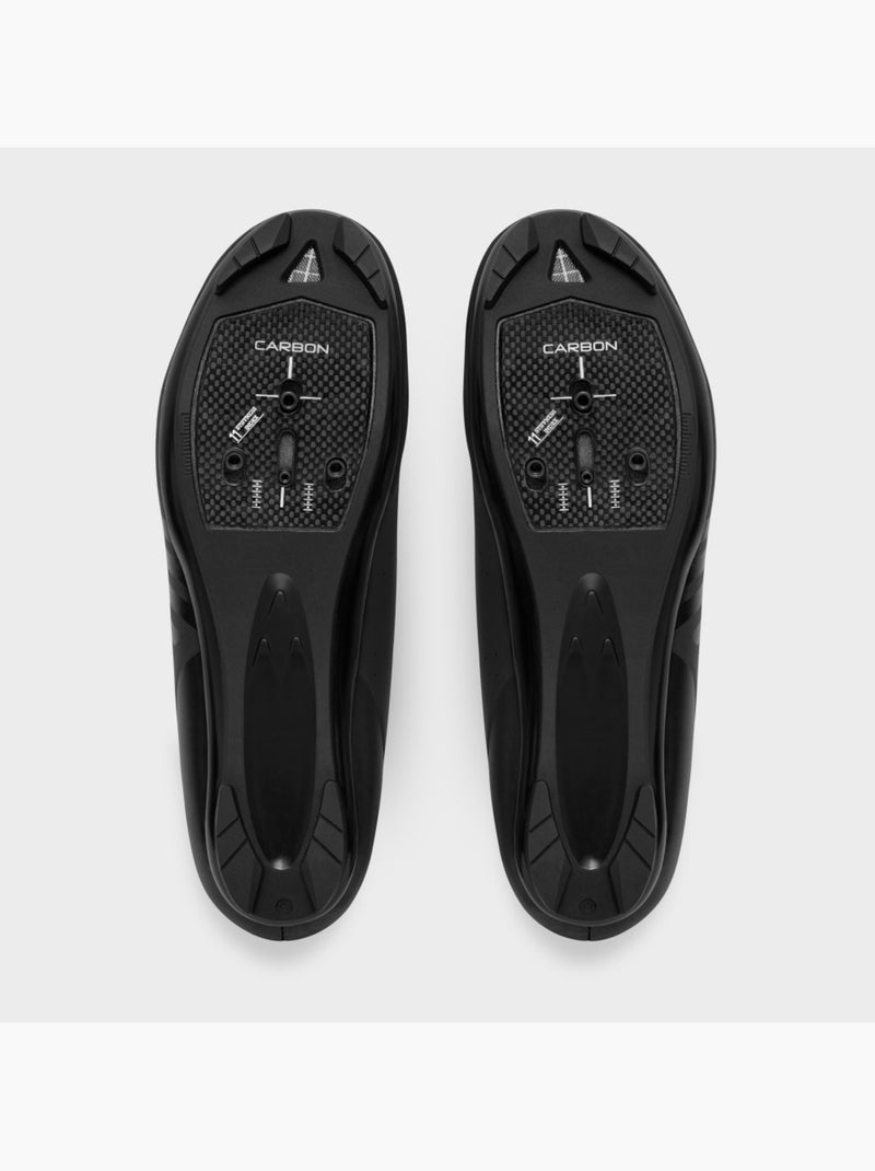 Chaussures vélo route cyclisme homme et femme revolve Noir - Kiabi