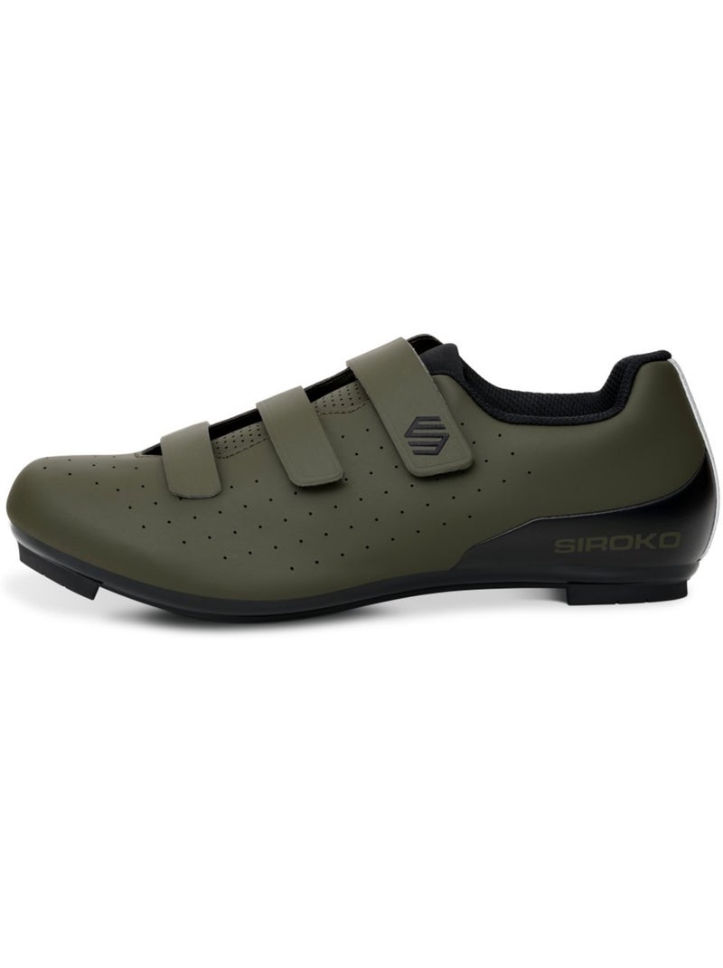 Chaussures vélo route cyclisme homme et femme riderev Vert - Kiabi