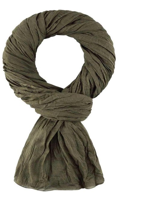 Chèche coton Uni - Kiabi