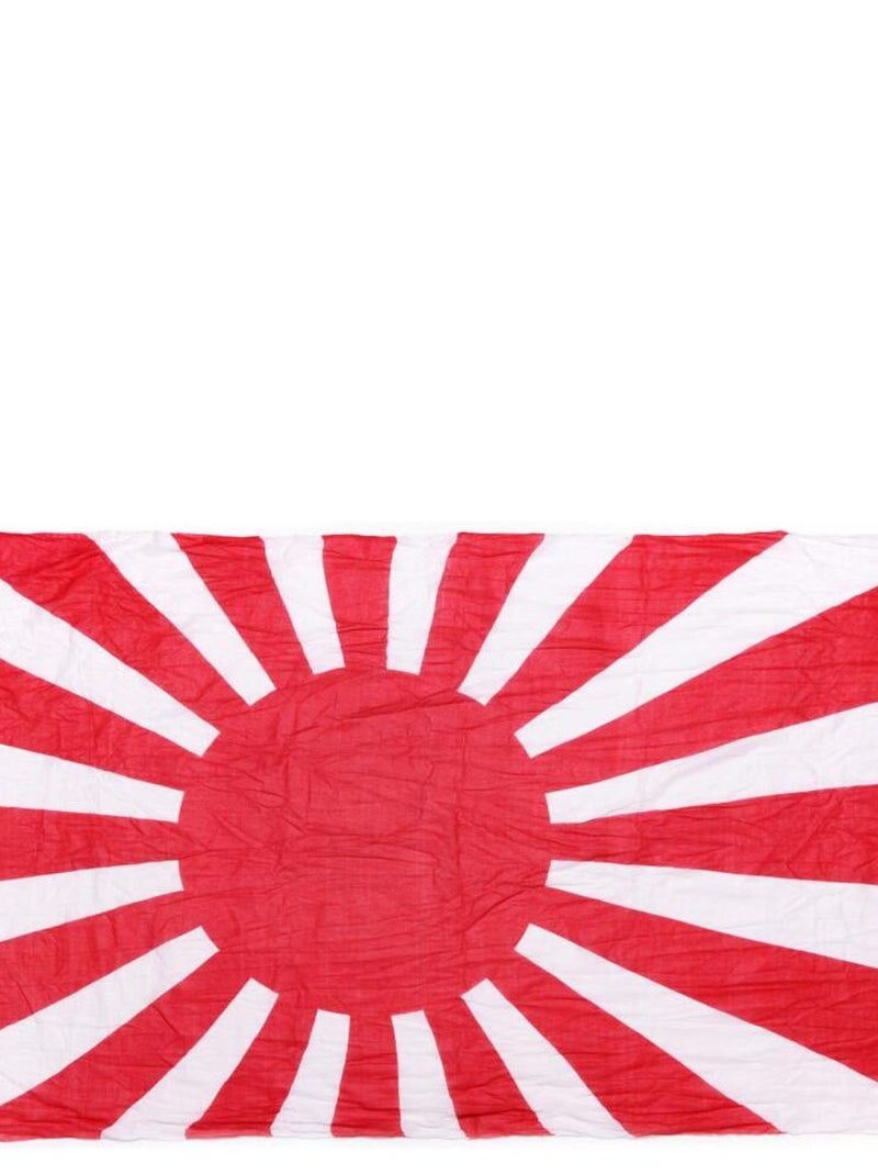 Chèche Flag -JAPON Blanc Rouge - Kiabi