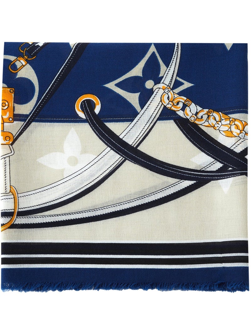 Chèche French Bleu - Kiabi