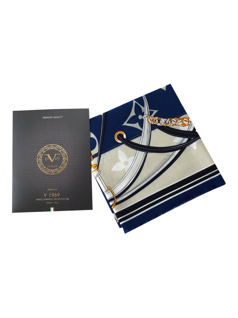 Chèche French Bleu - Kiabi