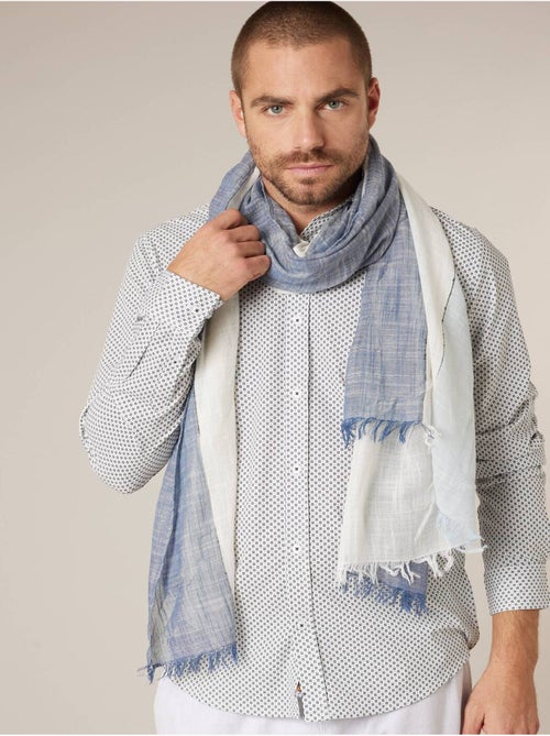 Chèche homme en coton fin et fluide 'Deeluxe' - Kiabi