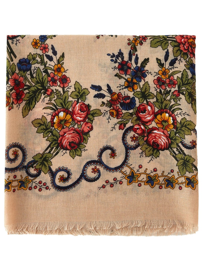 Chèche Nature Beige - Kiabi