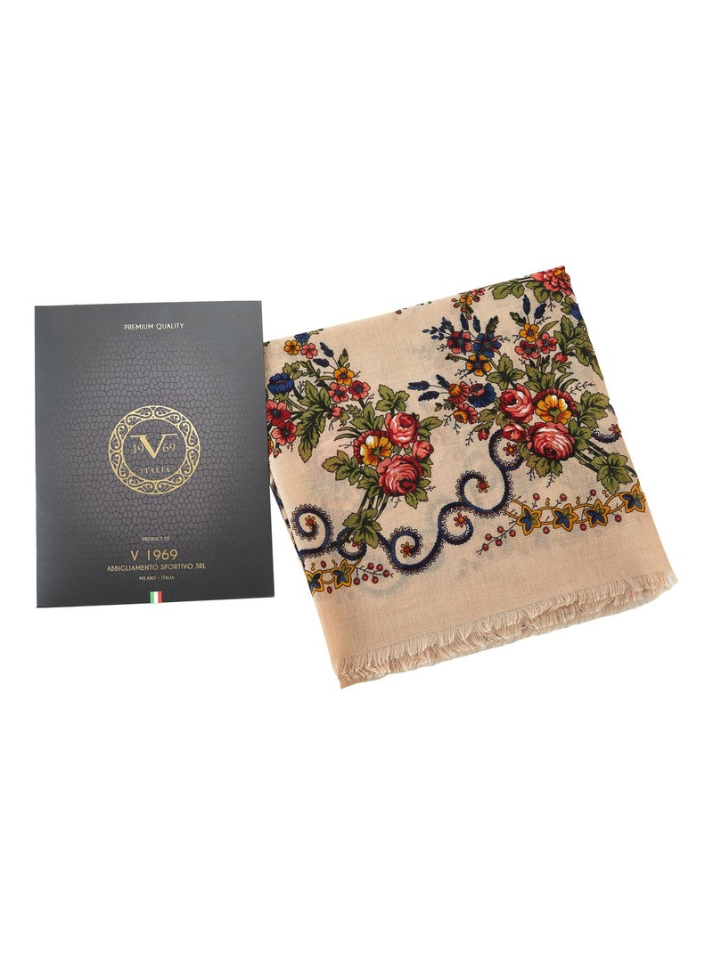 Chèche Nature Beige - Kiabi