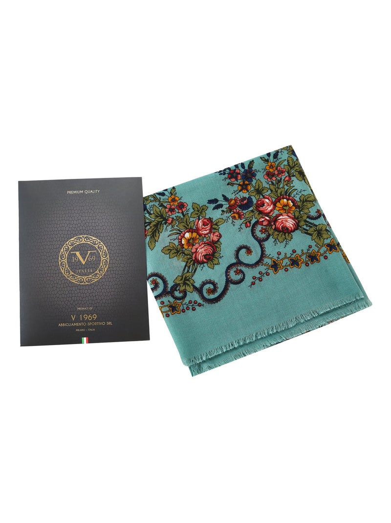 Chèche Nature Bleu ciel - Kiabi