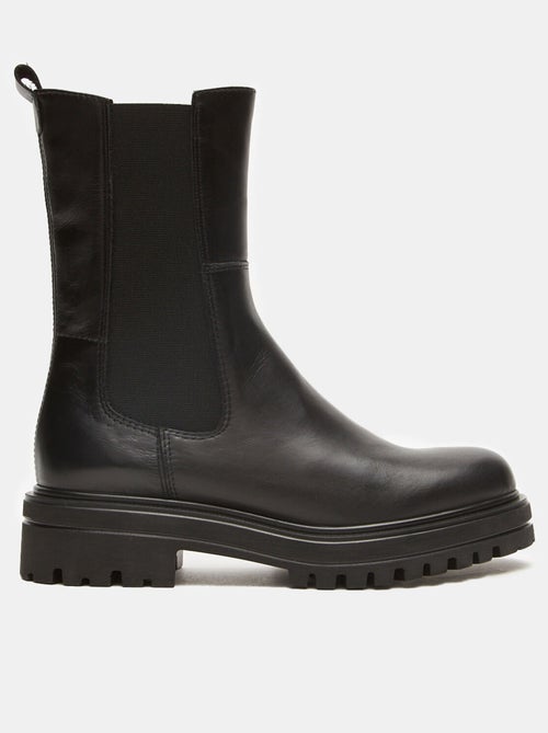 Chelsea boots en cuir BATA - Kiabi