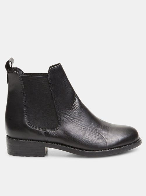 Chelsea boots en cuir BATA - Kiabi