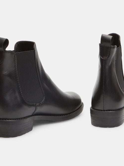 Chelsea boots en cuir BATA - Kiabi