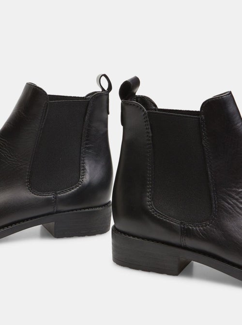 Chelsea boots en cuir BATA - Kiabi