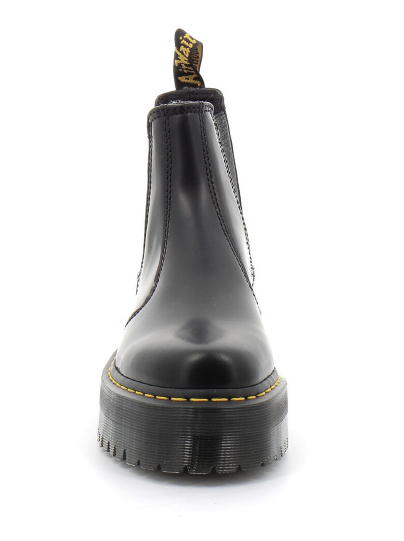 Chelsea Boots Plateformes Noir - Kiabi