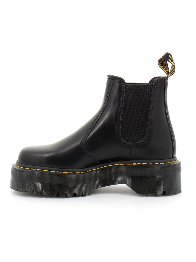 Chelsea Boots Plateformes Noir - Kiabi