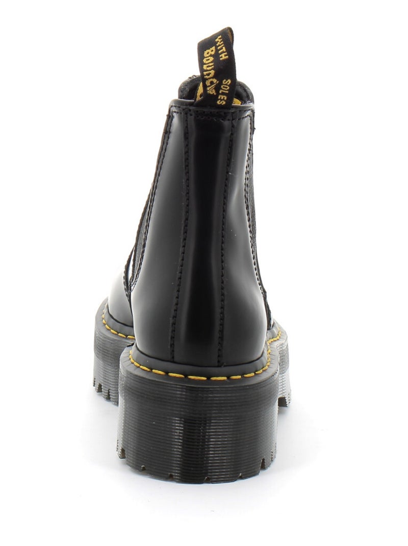 Chelsea Boots Plateformes Noir - Kiabi