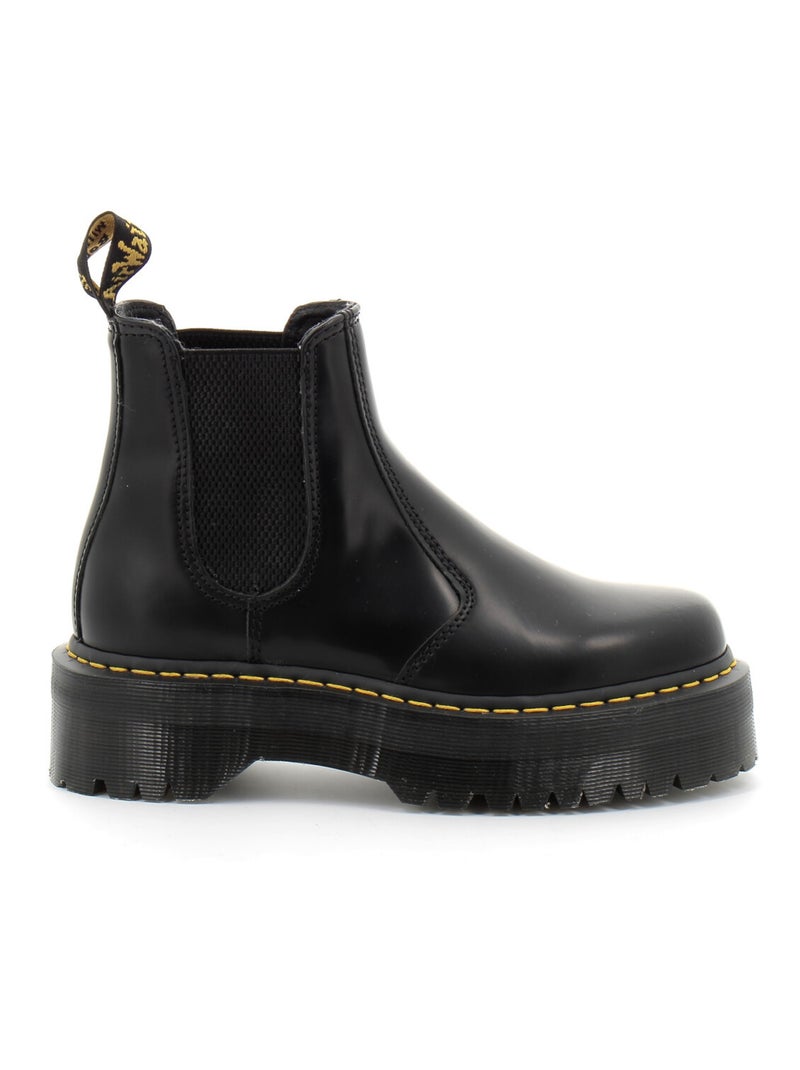 Chelsea Boots Plateformes Noir - Kiabi