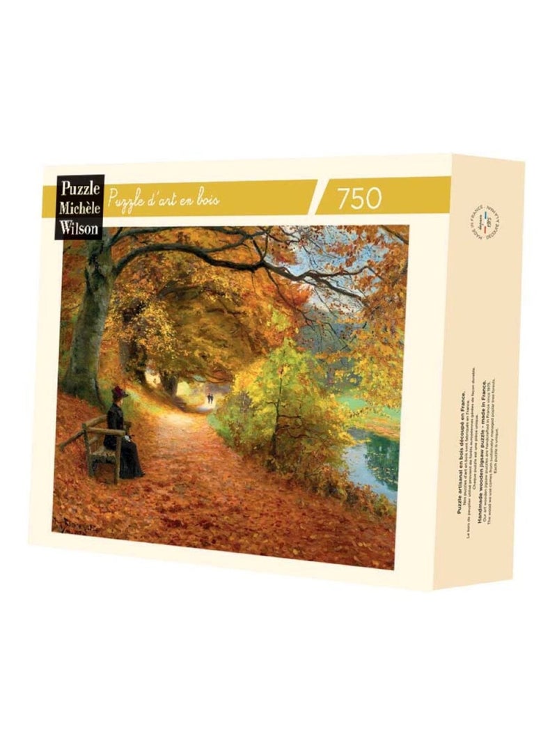 Chemin boisé en automne de Brendekilde N/A - Kiabi
