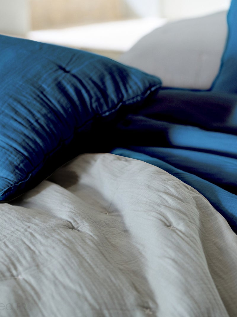 Chemin de lit ANDROS Bleu marine - Kiabi