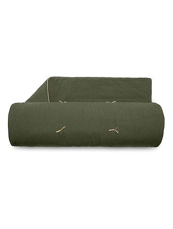 Chemin de lit coton lavé HONO DÉCO