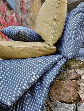 Chemin de lit coton lavé LILI DÉCO