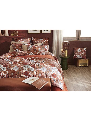 Chemin de lit & Edredon - L'effet papillon - 100% gaze de coton 125 gr/m²