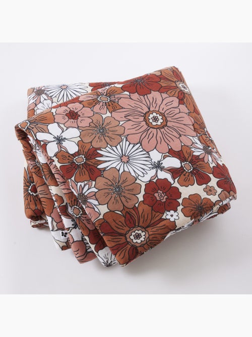 Chemin de lit & Edredon - L'effet papillon - 100% gaze de coton 125 gr/m² - Kiabi