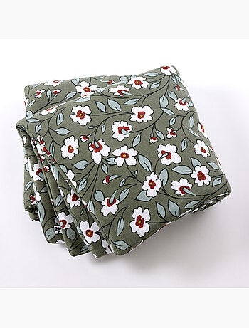 Chemin de lit & Edredon - L'effet papillon - 100% gaze de coton 125 gr/m²