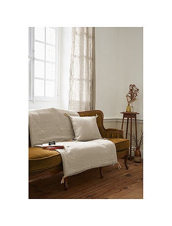 Chemin de lit & Edredon - L'effet papillon - 100% Lin lavé