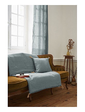 Chemin de lit & Edredon - L'effet papillon - 100% Lin lavé