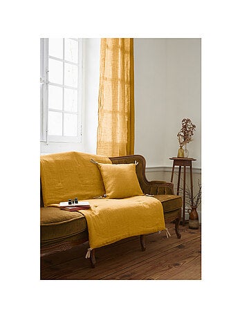 Chemin de lit & Edredon - L'effet papillon - 100% Lin lavé