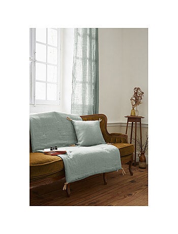 Chemin de lit & Edredon - L'effet papillon - 100% Lin lavé