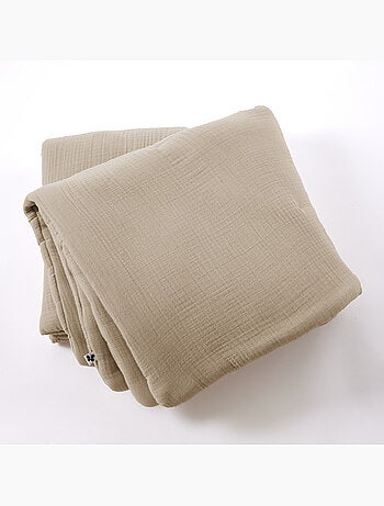 Chemin de lit & Edredon - L'effet papillon - 100% Quadruple gaze de coton 220 gr/m²